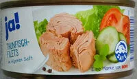 Mängden socker i Thunfisch Filets In Eigenem Saft