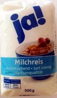 Mängden socker i Reis Milchreis