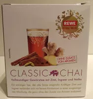 Mängden socker i Rewe Classic Chai