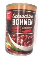 Mängden socker i Schwarze Bohnen in Chilisauce