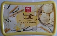 Mängden socker i Bourbon-Vanille mit Schlagsahne