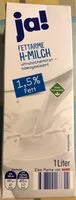 Mängden socker i Fettarme H-Milch