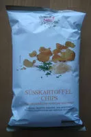 Mängden socker i Süsskartoffel chips
