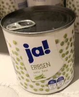 Mängden socker i Erbsen