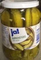 Mängden socker i Gurkensticks