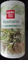 Mängden socker i Rewe Rosmarin geschnitten