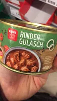 Mängden socker i Rindergulasch