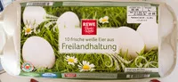 Mängden socker i Eier aus Freilandhaltung