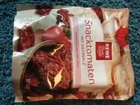 Mängden socker i Snacktomaten mit Meersalz