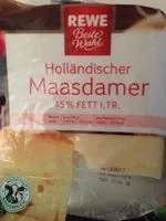 Mängden socker i Holländischer Maasdamer