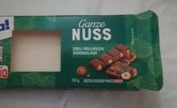 Mängden socker i Ganze nuss