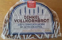 Mängden socker i Dinkel Vollkornbrot