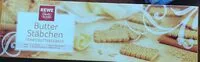 Mängden socker i Butter Stäbchen