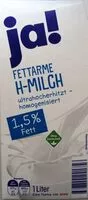 Mängden socker i Fettarme H-Milch 1,5%