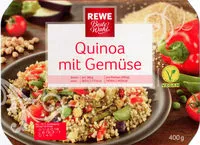 Mängden socker i Quinoa mit Gemüse