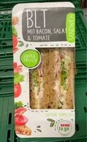 Mängden socker i BLT Sandwich