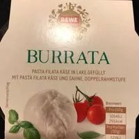 Mängden socker i Burrata