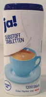 Mängden socker i Rewe Ja! Süßstoff Tabletten