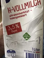 Mängden socker i H -Vollmilch