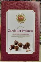 Mängden socker i Zartbitter Pralinen
