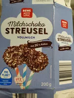 Mängden socker i Milchschokostreusel