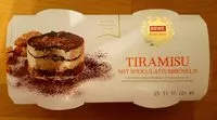 Mängden socker i Tiramisu mit Spekulatiusbröseln
