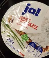 Mängden socker i Körniger Frischkäse, Halbfettstufe