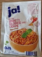 Mängden socker i Bolognese Tüte