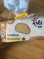 Mängden socker i frei von Landbrot Glutenfrei