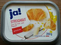 Mängden socker i Mischstreichfett 75% gesalzen