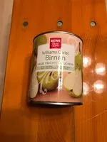 Mängden socker i Williams Christ Birnen (halbe Frucht)