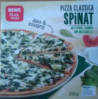 Mängden socker i Pizza Classica Spinat