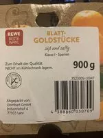 Mängden socker i Rewe Beste Wahl Blatt-Goldstücke