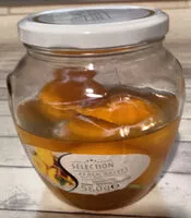Mängden socker i Peach Halves with Almonds and Amaretto Flavour