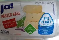 Mängden socker i Harzer Käse