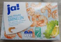 Mängden socker i King Prawns Garnelen