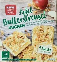 Mängden socker i Apfel-Butterstreusel Kuchen