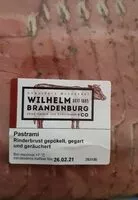 Mängden socker i Pastrami