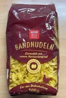 Mängden socker i Bandnudeln