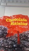Mängden socker i chocolate raisins