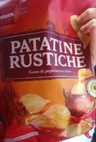 Mängden socker i Patatine rustiche penny