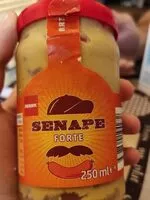 Mängden socker i Senape forte