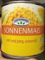 Mängden socker i Sonnen-Mais