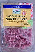 Mängden socker i Katenschinken gewürfelt, mager