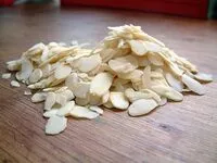 Mängden socker i Mandeln gehobelt