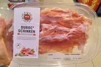 Mängden socker i Duroc Schinken
