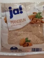 Mängden socker i Mandeln, gemahlen