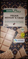 Mängden socker i Vegan Nougat & Crisp