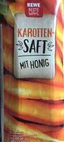 Mängden socker i Karroten saft mit honig