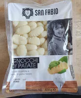 Mängden socker i Gnocchi Di Patate
